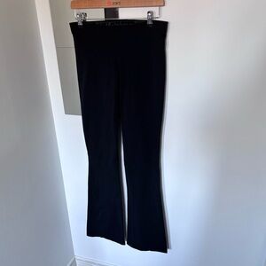 Lululemon Black Flare Pull on Pants - Long Length 36”